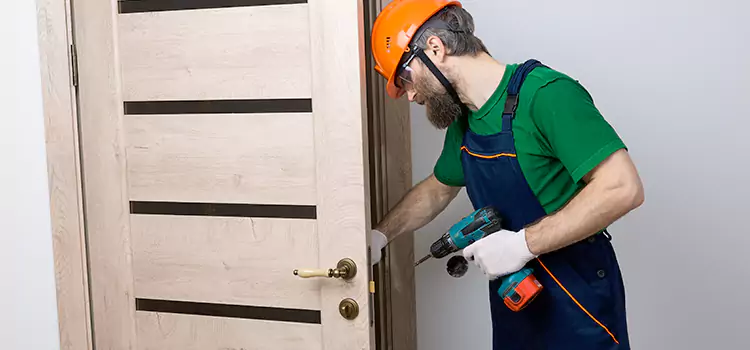 Replace Internal Door Handle with Lock Frederick