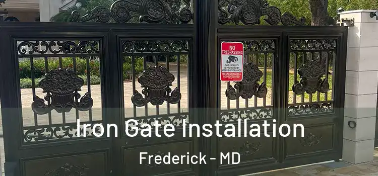 Iron Gate Installation Frederick - MD